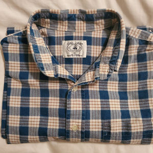 Brooks Brothers Heavy Tattersall Sportshirt XL